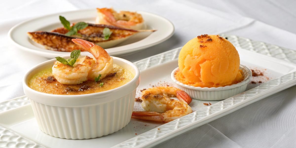 Dessert Pairings for Garlic Shrimp