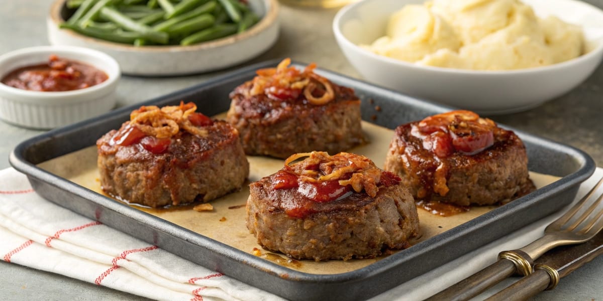 Mini Meatloaf Portions