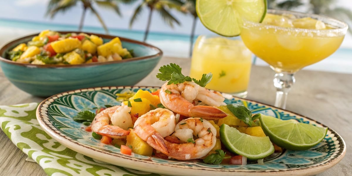 Garlic Shrimp with Spaghetti Aglio e Olio